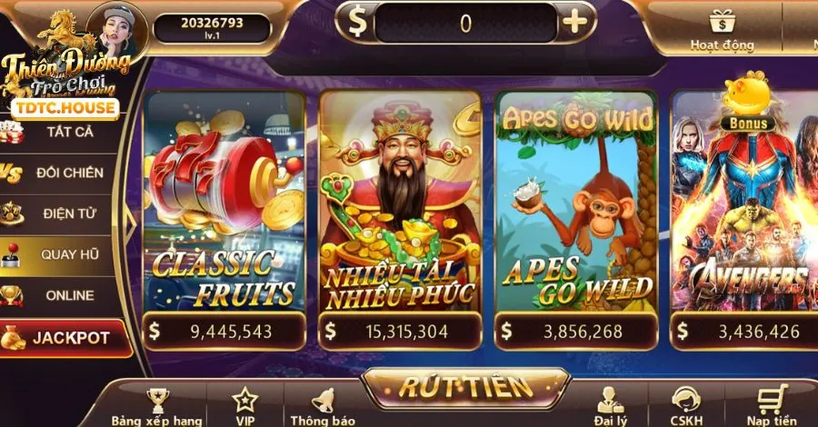 Các trò chơi thể thao, casino, nổ hũ trên ứng dụng 33win99